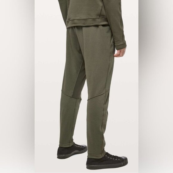 Lululemon Grid Tech Pant Dark Olive Men's Large - Picture 2 of 13